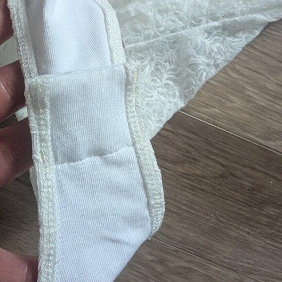 ALLSAINTS | Erity Lace Bodysuit In Chalk White - Picture 11 of 14